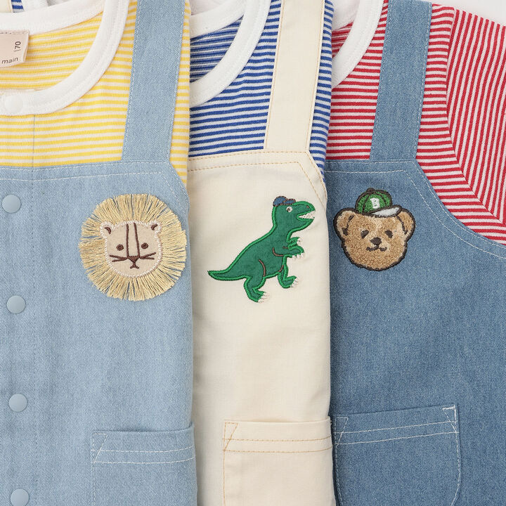 Overall Coveralls,Coral red, medium image number 6