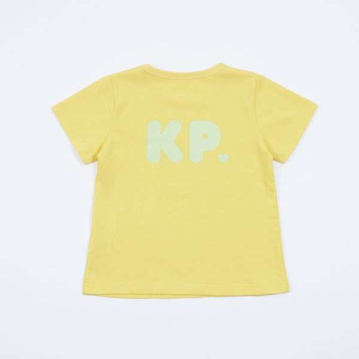 KP Rabbit Back Logo Short Sleeve T-Shirt [100-130],Pink, medium image number 6