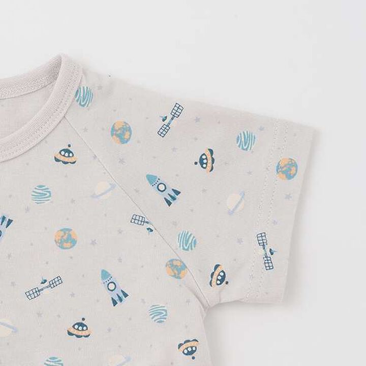 [GOOD PRICE] Short-Sleeve 2 WAY All-in-One,Ivory, medium image number 14