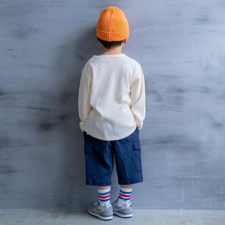 Cargo Half Pants,Light gray, medium image number 7