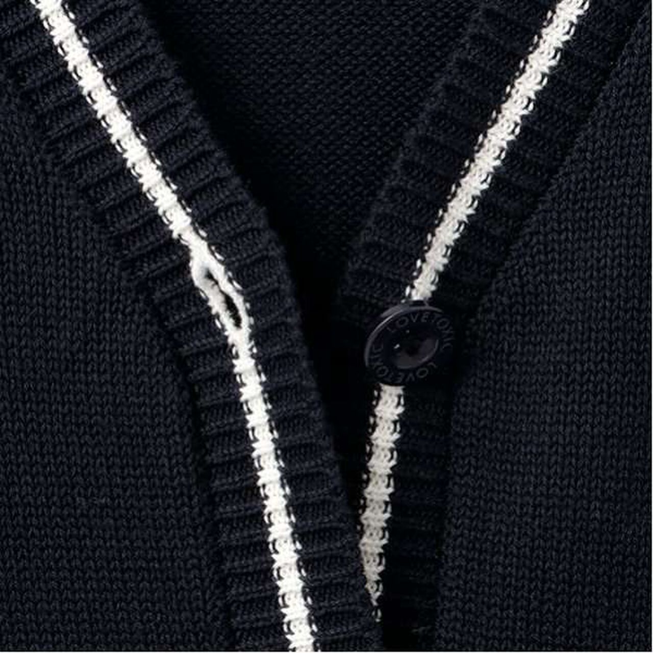 [Graduation Attire] Washable Knit Cardigan,Navy, large image number 7