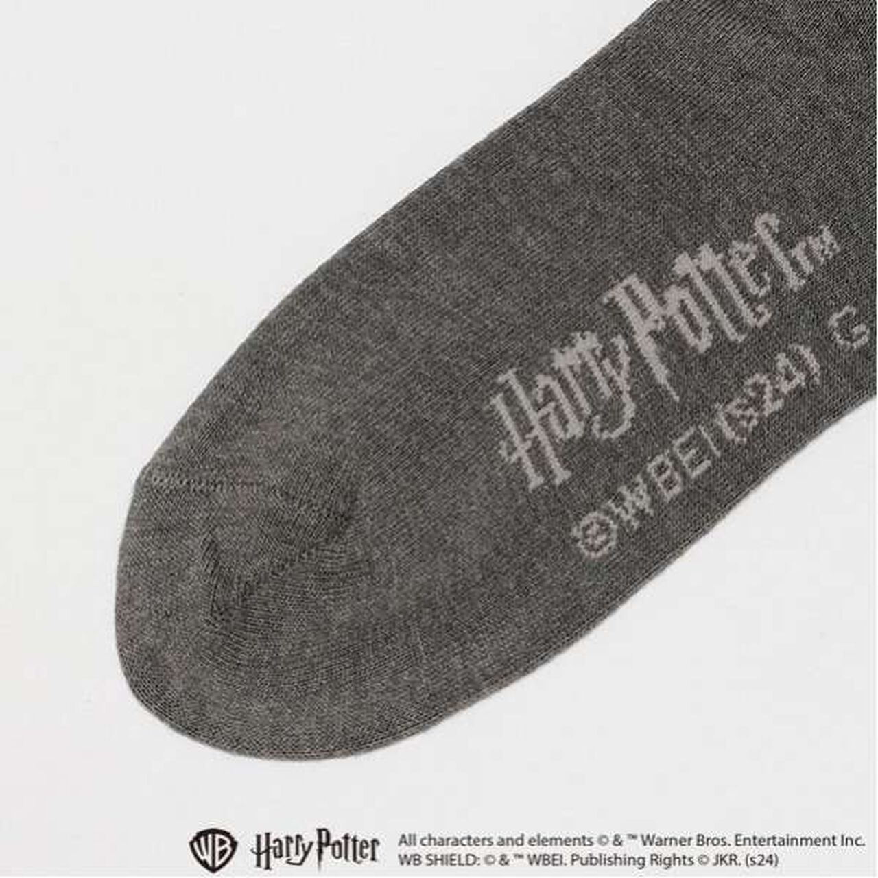 [Harry Potter] Argyle Crew Socks,Off white, large image number 8