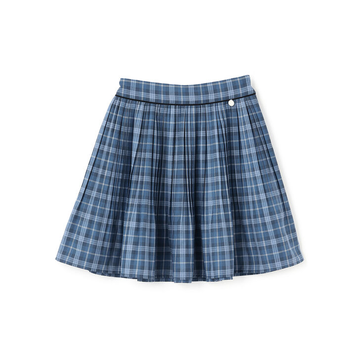 Graduation Attire Pleated Skirt-Pants,Blue, medium image number 11