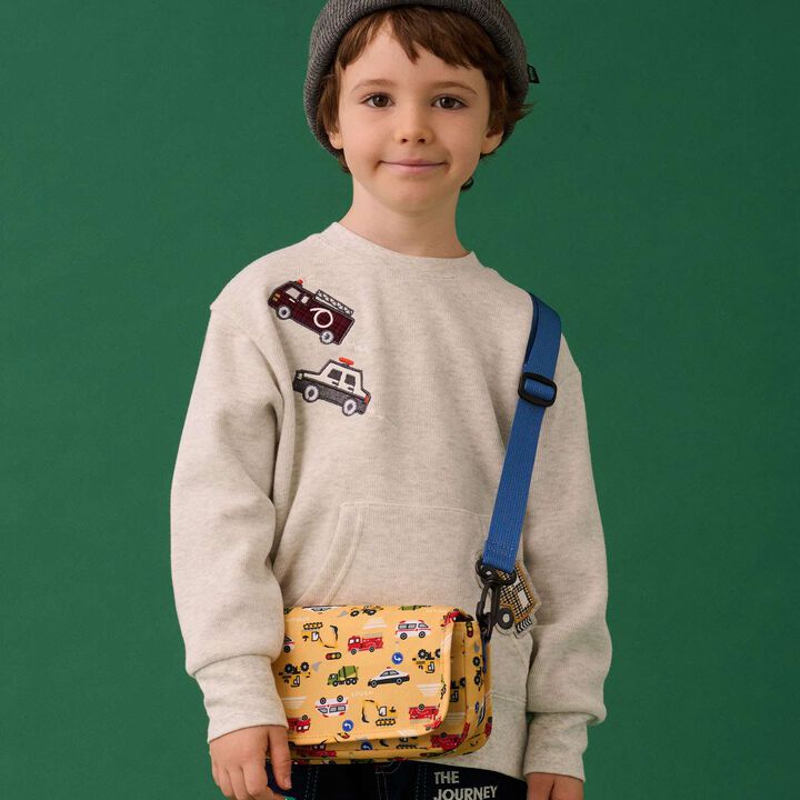 Mini Car Storage Support Shoulder Bag,Yellow, medium image number 2