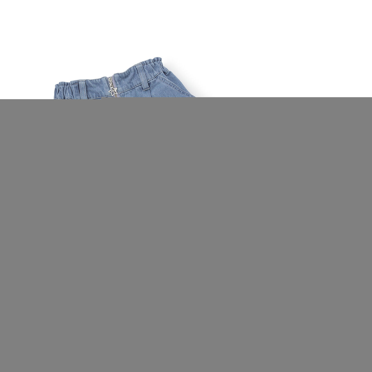 Front Zip Shorts with Glow-in-the-Dark Charm [Cool Touch],Multi color, large image number 5