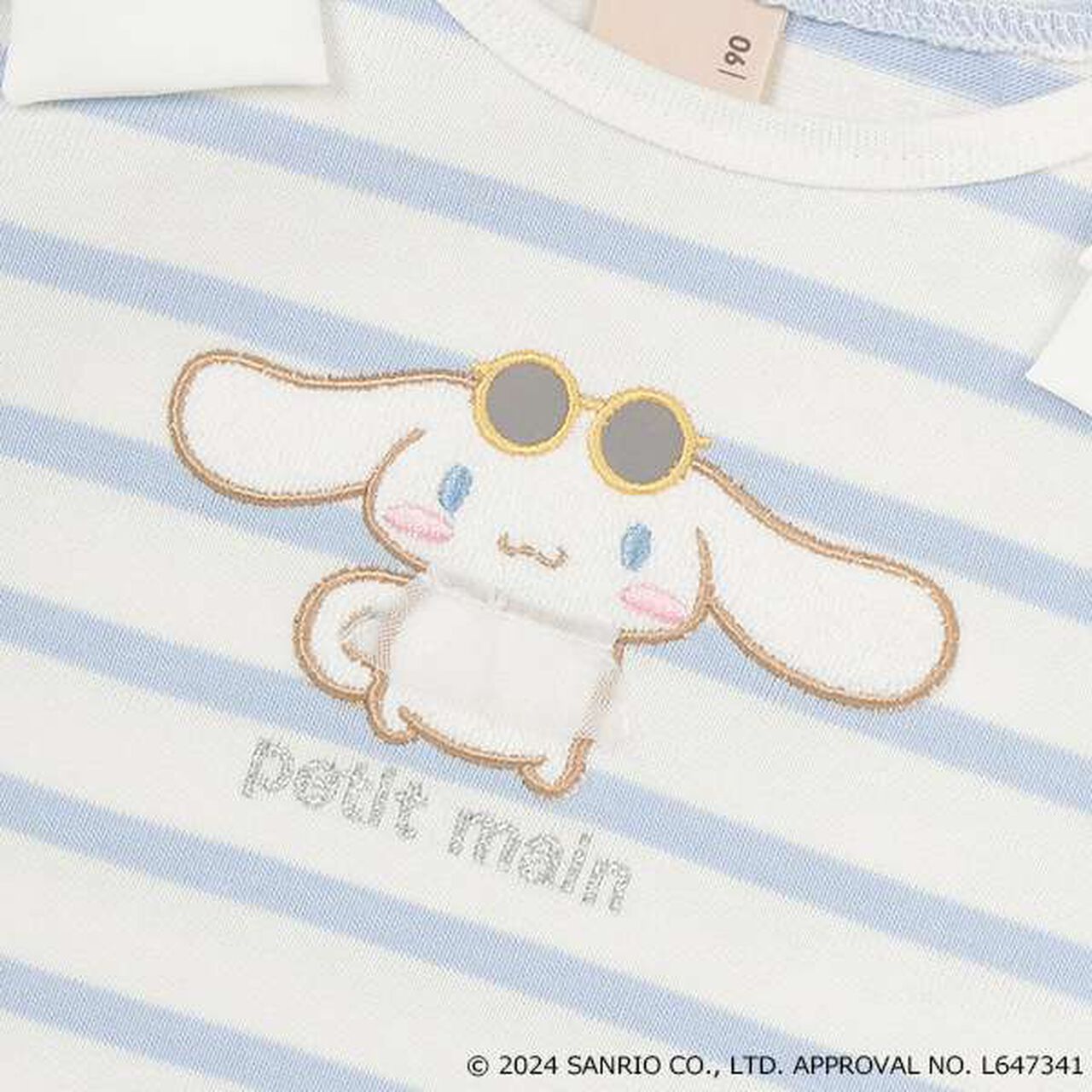 [Sanrio Characters] Appliqu&eacute; Scallop Long Sleeve T-Shirt,Light pink, large image number 15