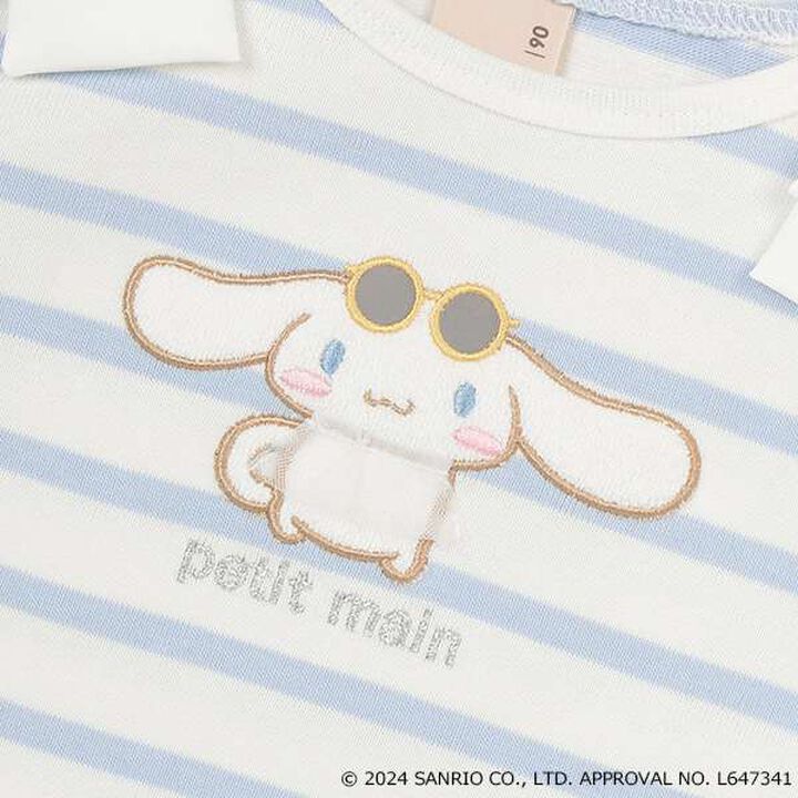 [Sanrio Characters] Appliqu&eacute; Scallop Long Sleeve T-Shirt,Light pink, medium image number 15