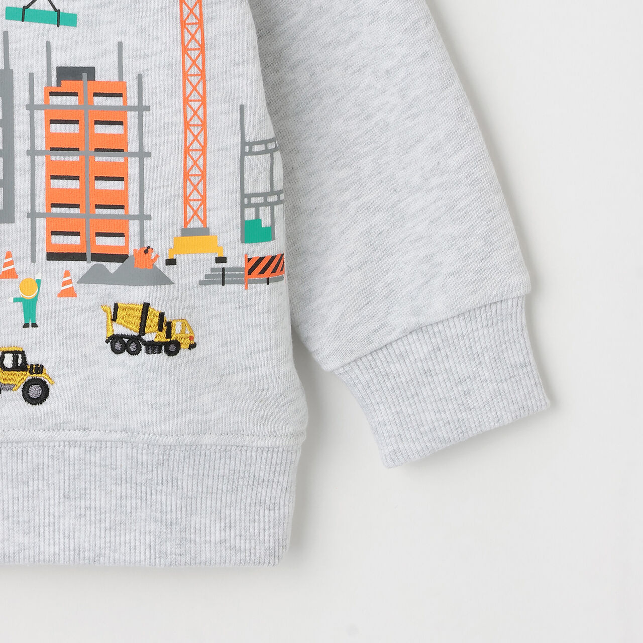 Construction Site Sweatshirt,Emerald green, large image number 5