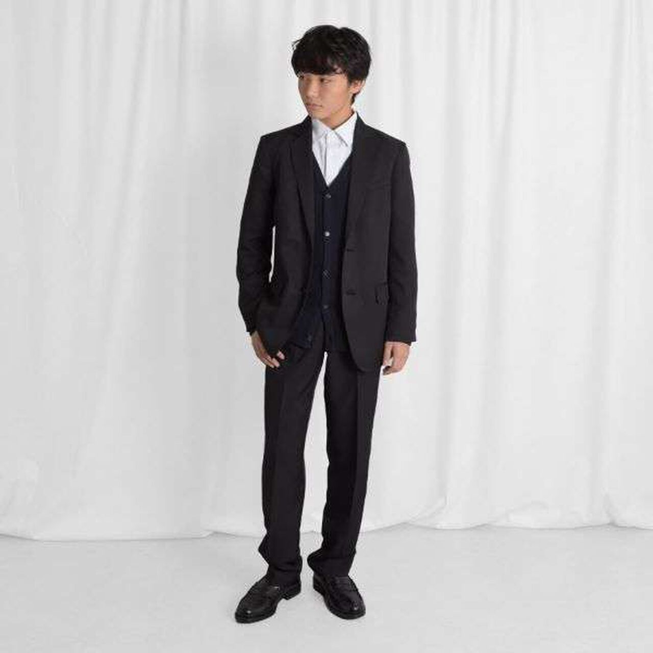 [Outfit Set] Formal Suit,Navy, large image number 4