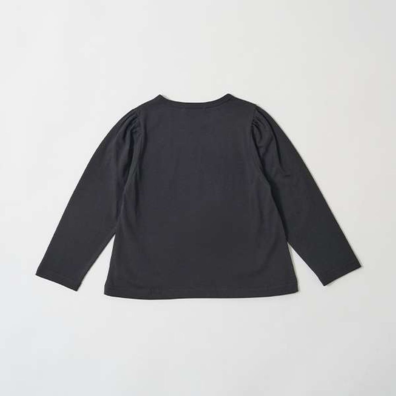 Soft Cotton Assorted Line Stone Motif Puff A-Line T-Shirt,Cream, large image number 14