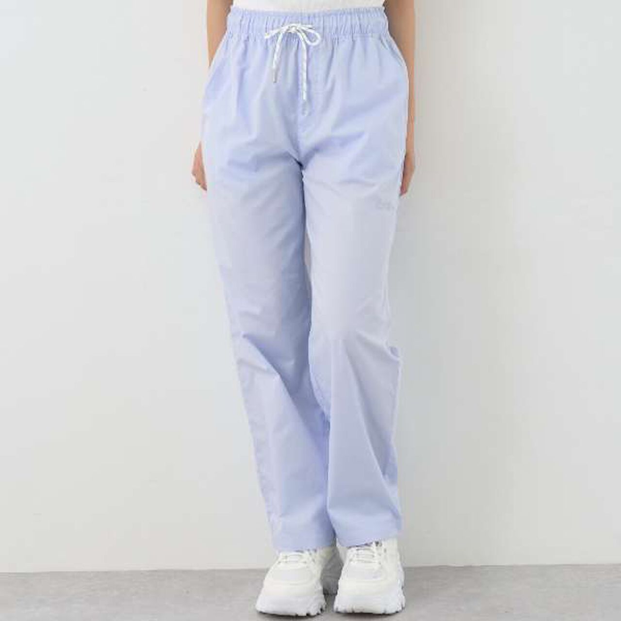 Airy Relax Pants,Sax blue, large image number 11