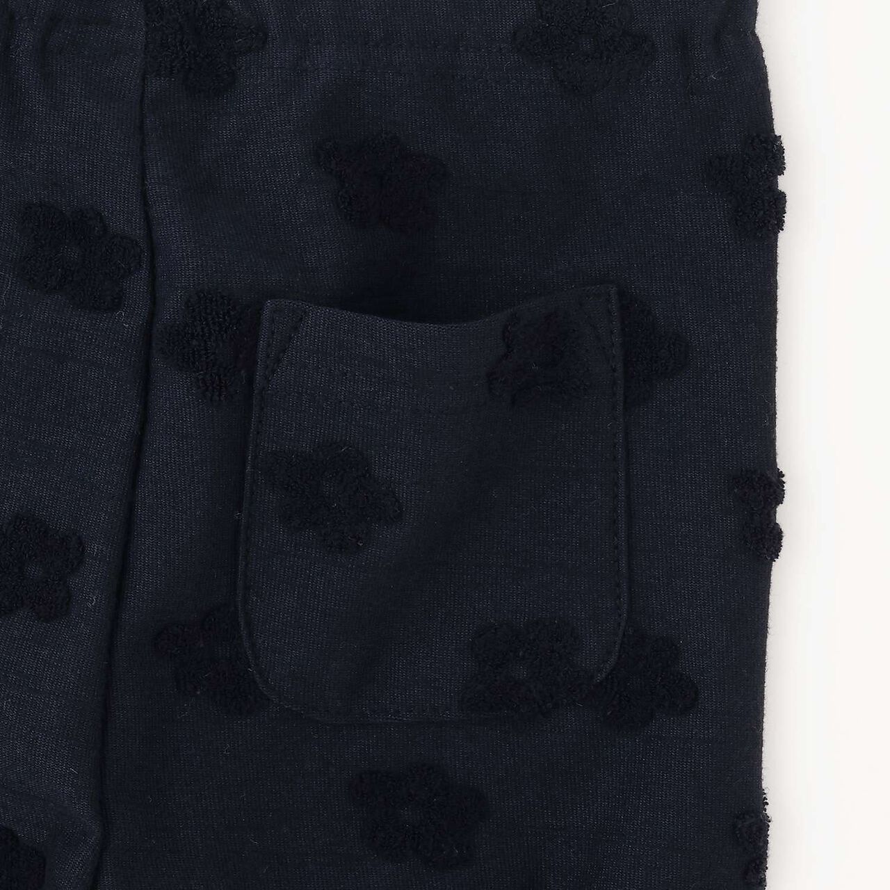 Floral Jacquard Flared Pants,Light beige, large image number 7