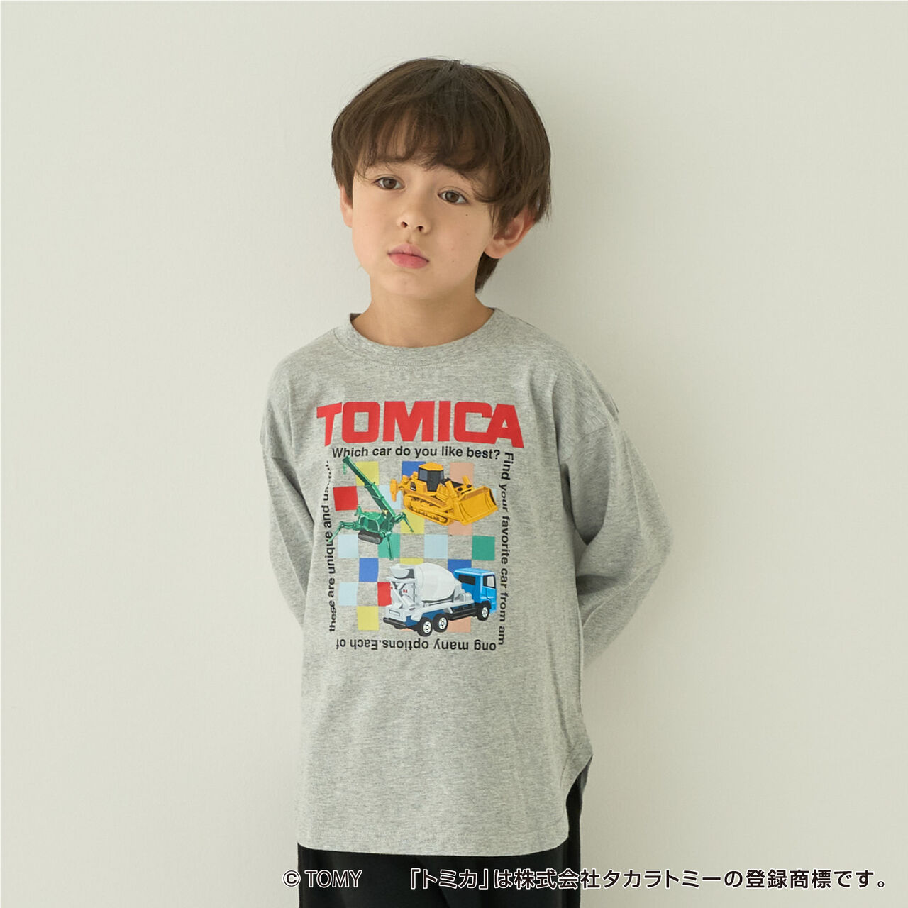 [TOMICA] 混款印花T恤 [兒童服裝] [童裝] [男童],綠色, large image number 4
