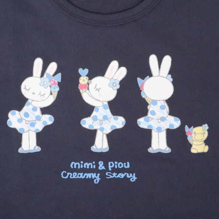 KP Ice Rabbit Print Long-Sleeve T-Shirt (80-90),Navy, medium image number 11