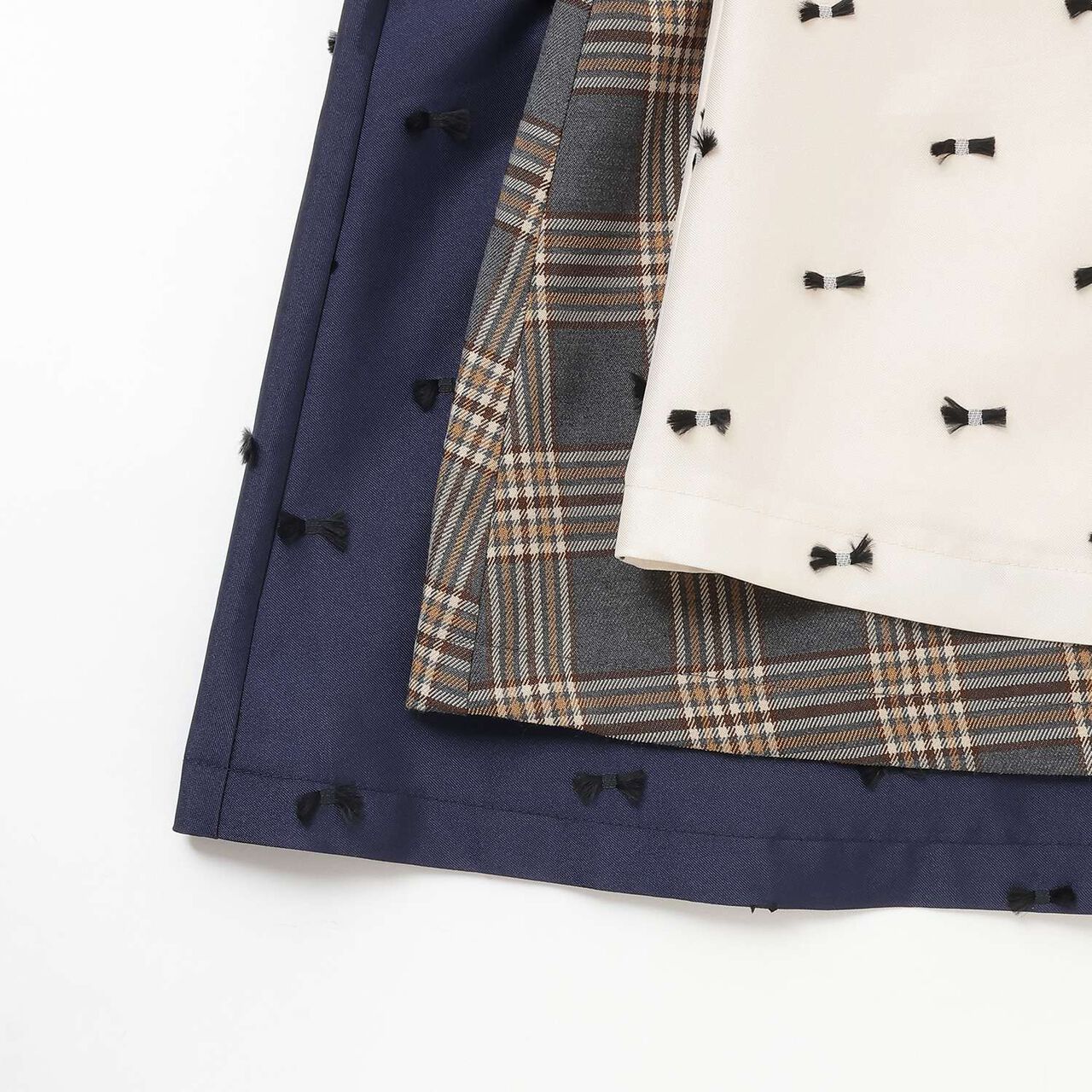 [Link] Front and Back 2 WAY Pullover,Navy, large image number 6