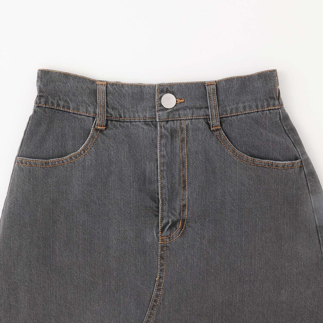 Denim Skirt Outfit Set,Gray, large image number 11