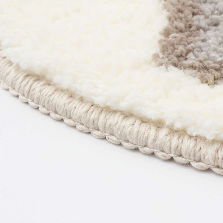 Fluffy Marshmallow Rug Mat / LG,Beige, medium image number 2