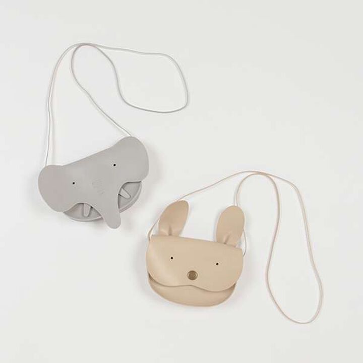 Animal Face Pouch,Gray, medium image number 9