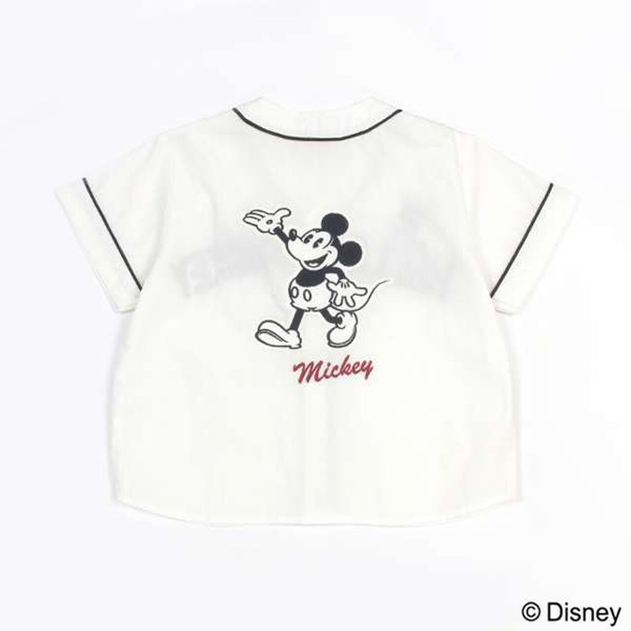 [Disney] Baseball Shirt,Navy, large image number 14