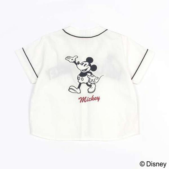 [Disney] Baseball Shirt,Navy, medium image number 14