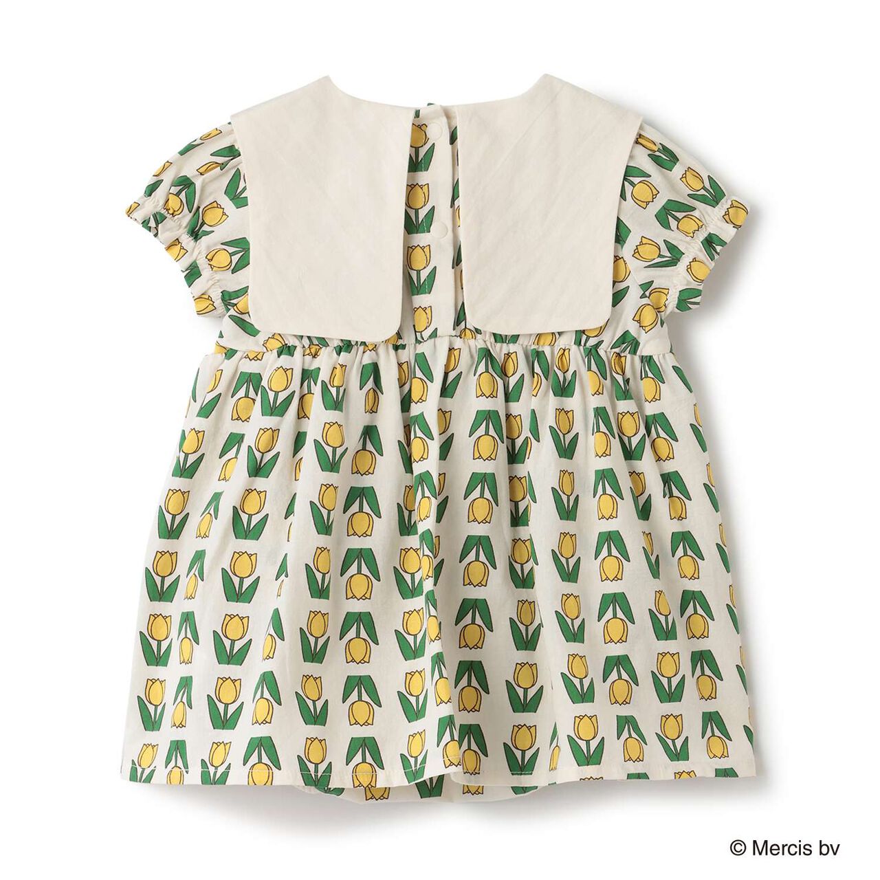 [miffy] Tulip Pattern Romper,Red, large image number 5
