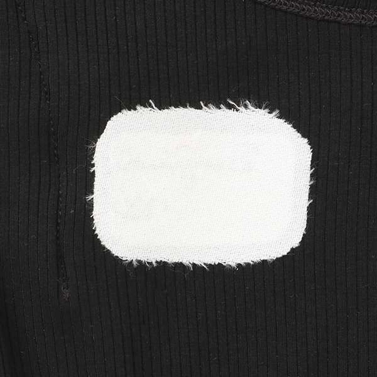 Check Docking Sleeve Frill One-Piece Dress,Black, large image number 5