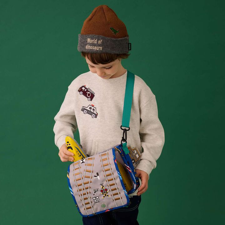 Railway Model Storage Support Shoulder Bag,Navy, medium image number 2