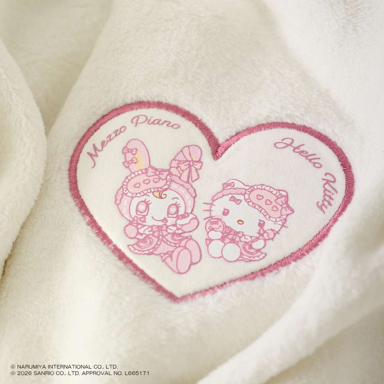 Hello Kitty x Berie-chan Loungewear,Charcoal gray, large image number 15