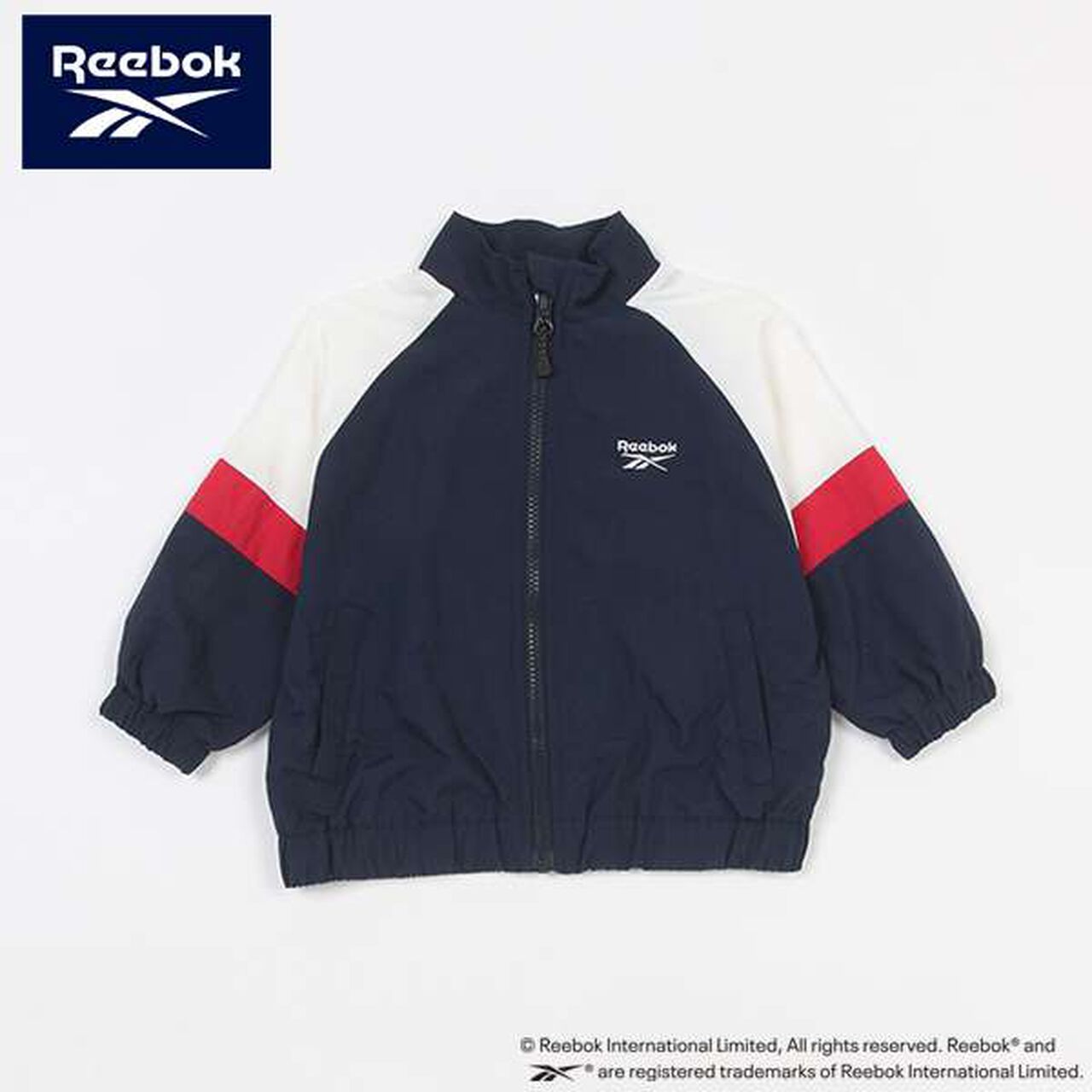 Reebok Color Block Nylon Jacket,Light blue, large image number 1