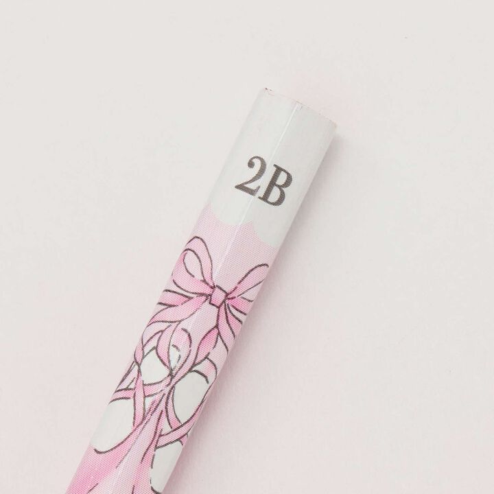 [Stationery] Ballet Pattern 12-Pencil Set,Light pink, medium image number 2