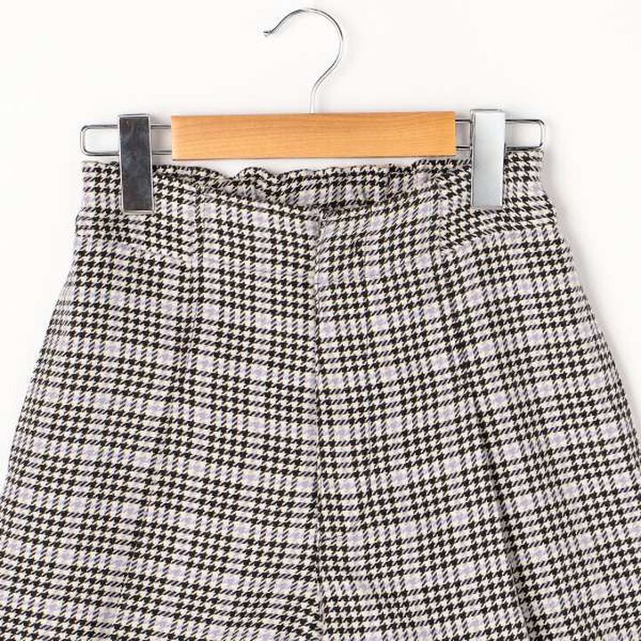 Houndstooth Shorts,Black, medium image number 3
