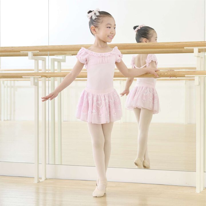[Ballet] Leotard & Skirt Set,Sax blue, medium image number 3