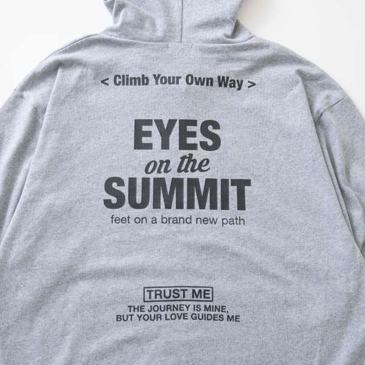 Heavyweight Jersey Zip Parka,Top gray, large image number 7