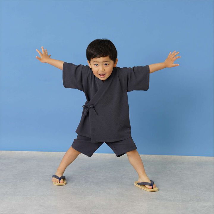 [Quick-Dry] Breathable Jinbei Set,Greige, medium image number 9