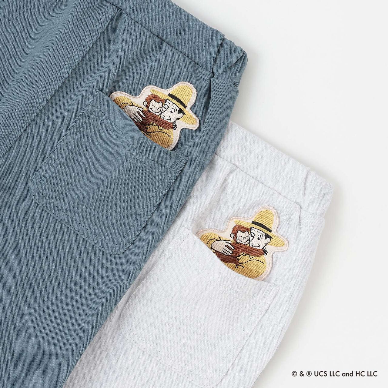 Curious George Cut Long Pants,Green, large image number 23