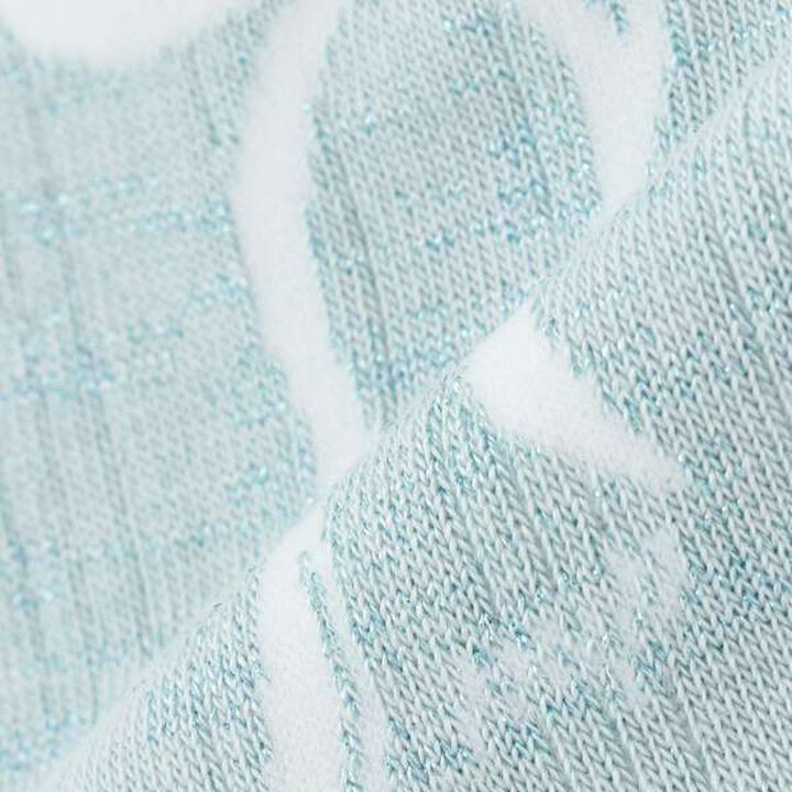 Ribbon & Pearl Socks,Light pink, medium image number 3