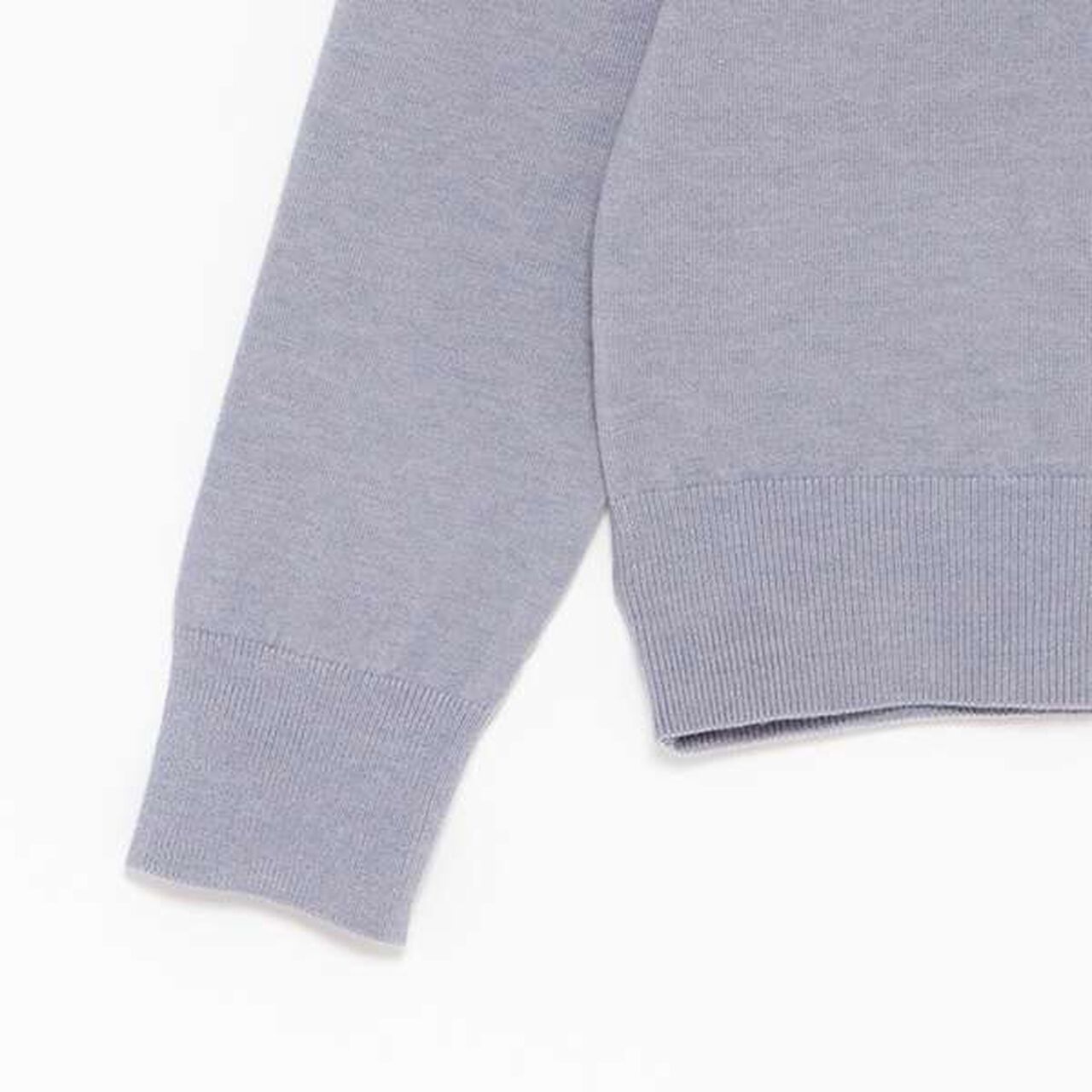 Ribbon Collar Knit,Black, large image number 4