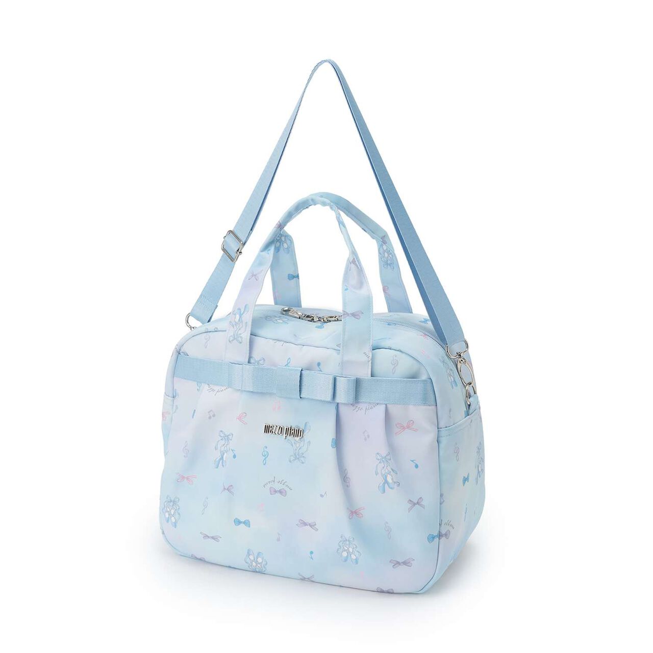 [Ballet] Ballet Pattern Boston Bag, Approx. 13L Capacity,Pink, large image number 4