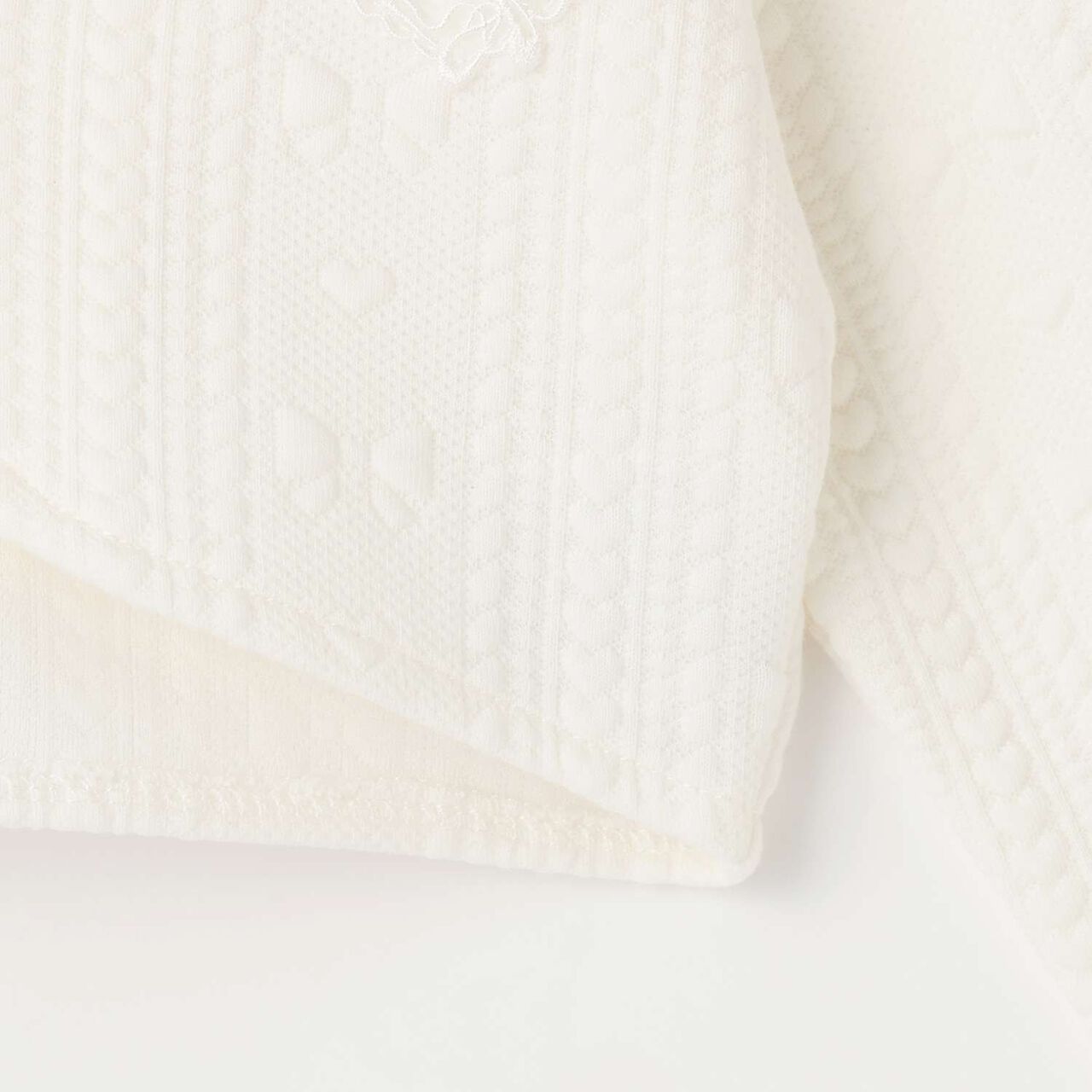 Ballet Quilted Jacquard Bolero,Ivory, large image number 5