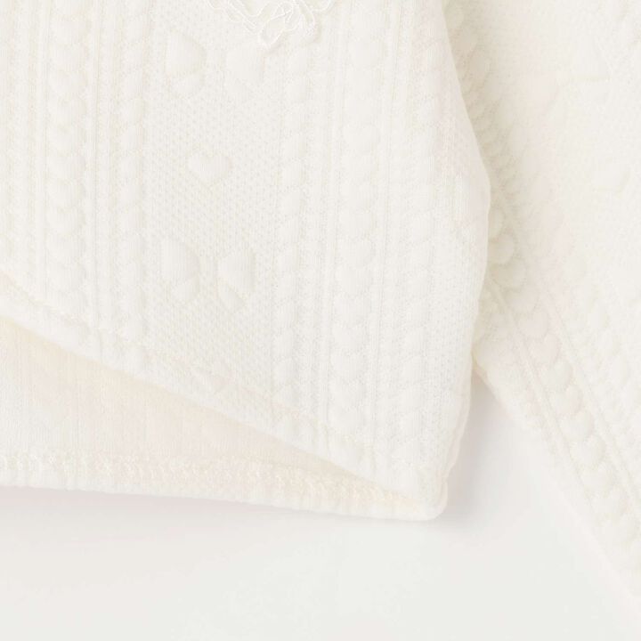 Ballet Quilted Jacquard Bolero,Ivory, medium image number 5