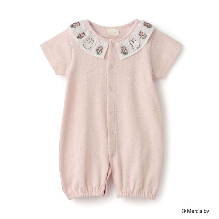 [miffy] Tulip Collar 2WAY Romper,Pink, medium image number 2