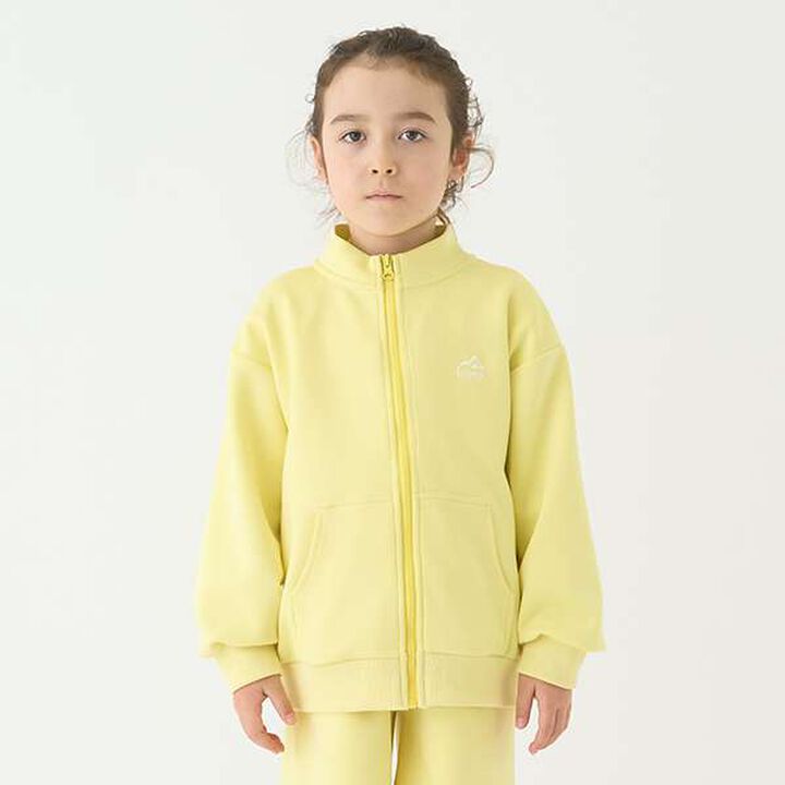 [Water-Repellent] Ponte Zip Stand Collar,Black, medium image number 32