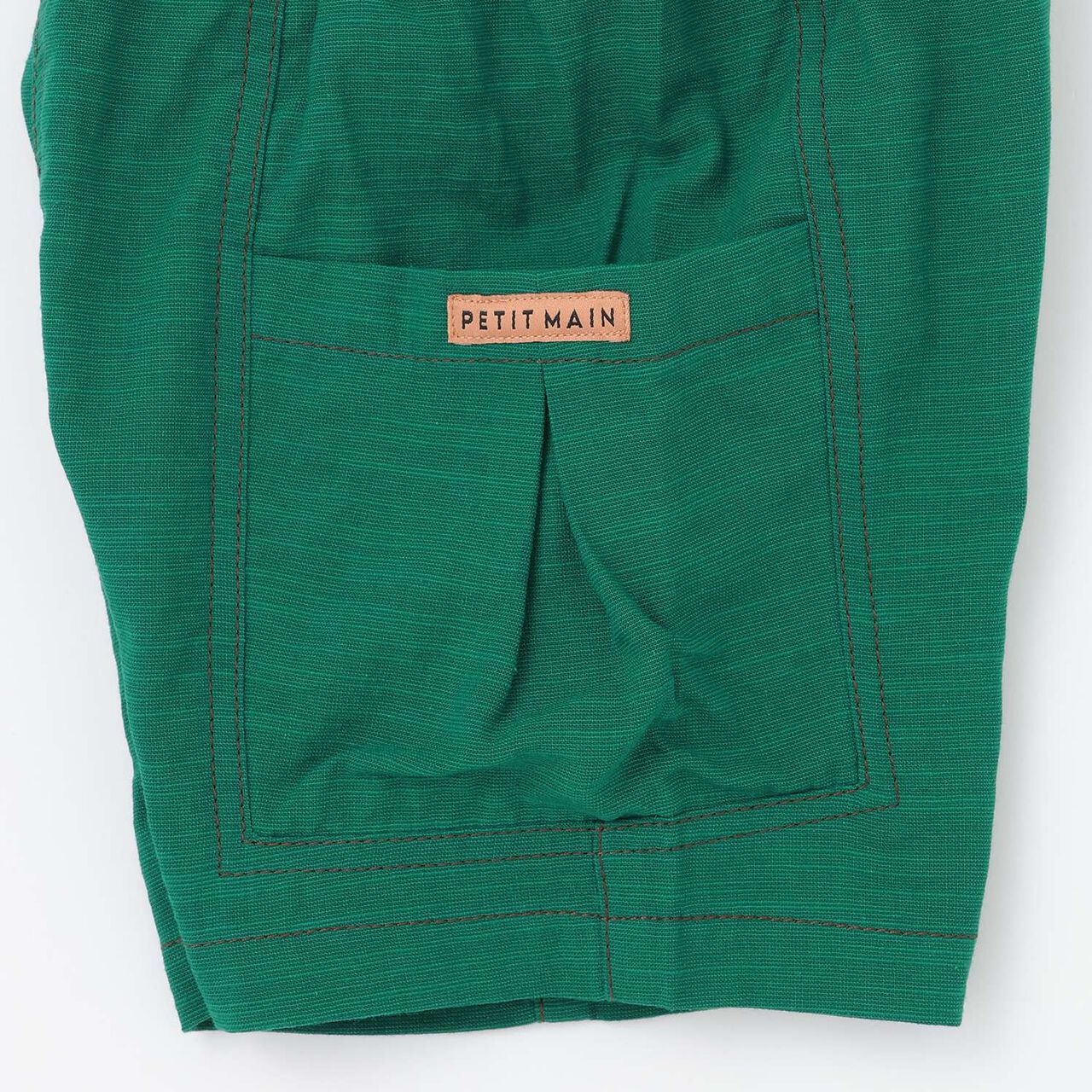 Cotton Rayon Woven Shorts,Sax blue, large image number 12