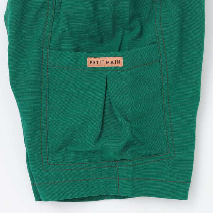 Cotton Rayon Woven Shorts,Sax blue, medium image number 12