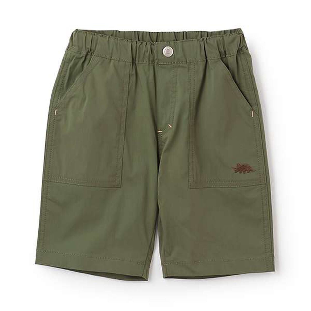 Dinosaur One-Point 6/10 Length Pants,Camel, large image number 11