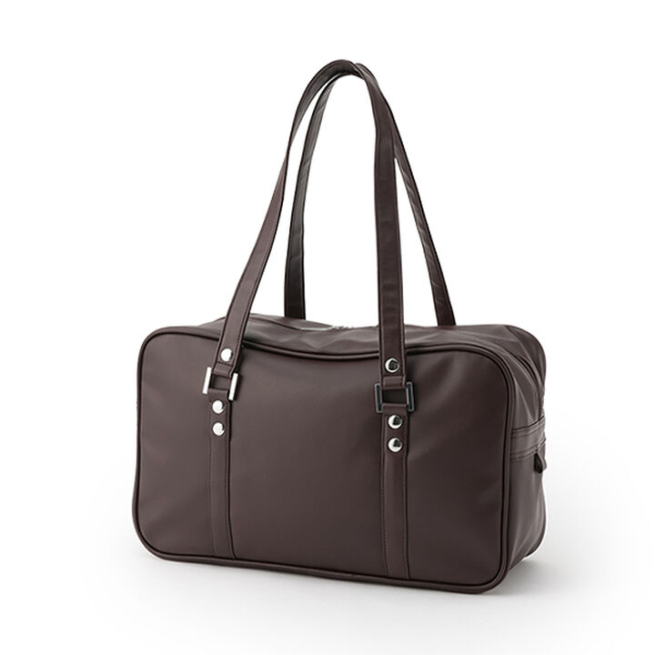 Synthetic Leather School Bag,Black, medium image number 11