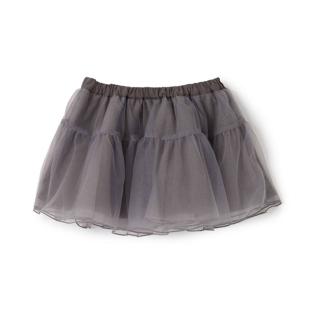 2WAY Tiered Skirt Convertible into Tunic,Charcoal gray, large image number 9