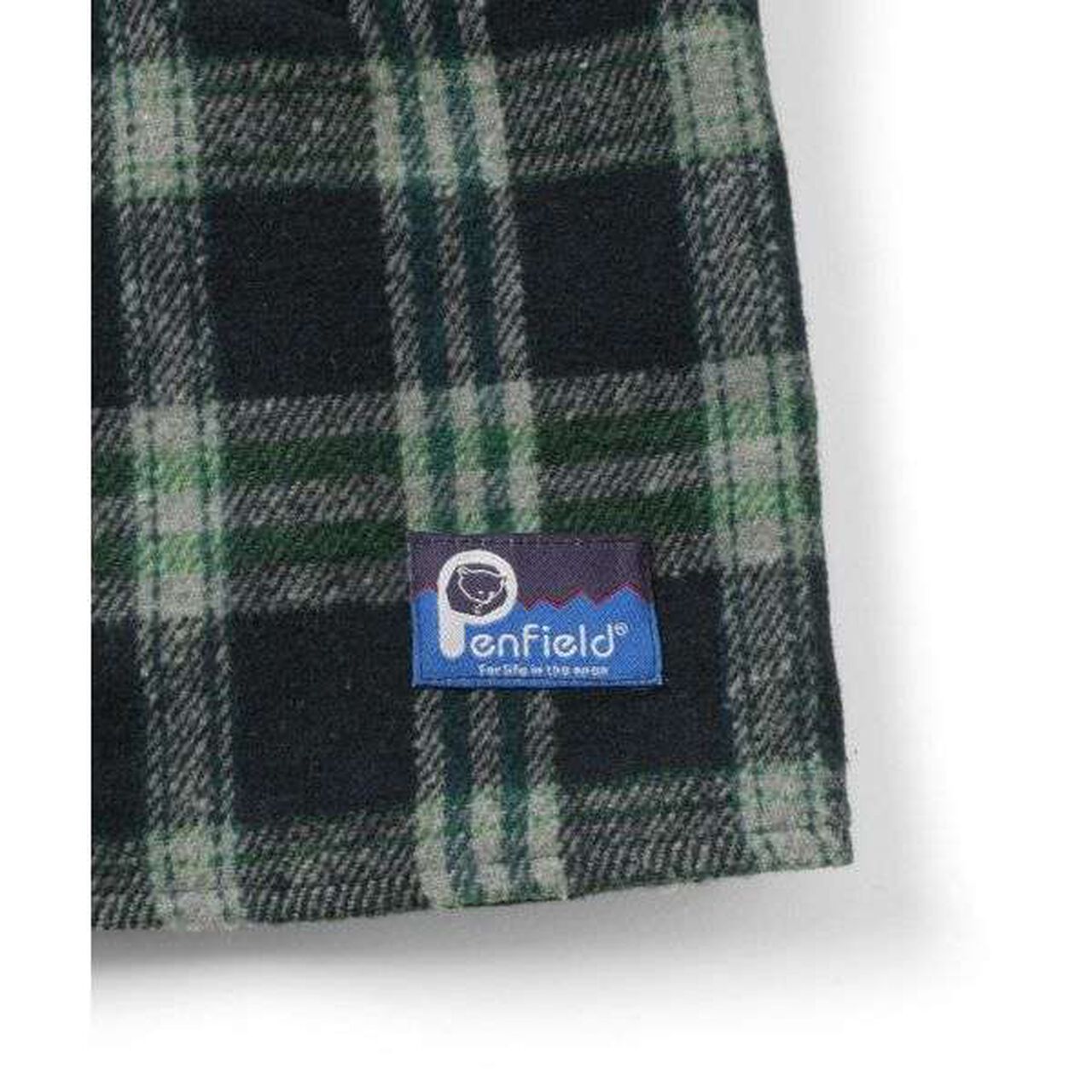 [Penfield] Check CPO Shirt,Navy, large image number 2