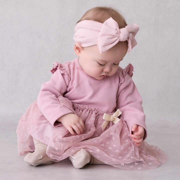 Tulle Docking OP Romper,Lavender, medium image number 1