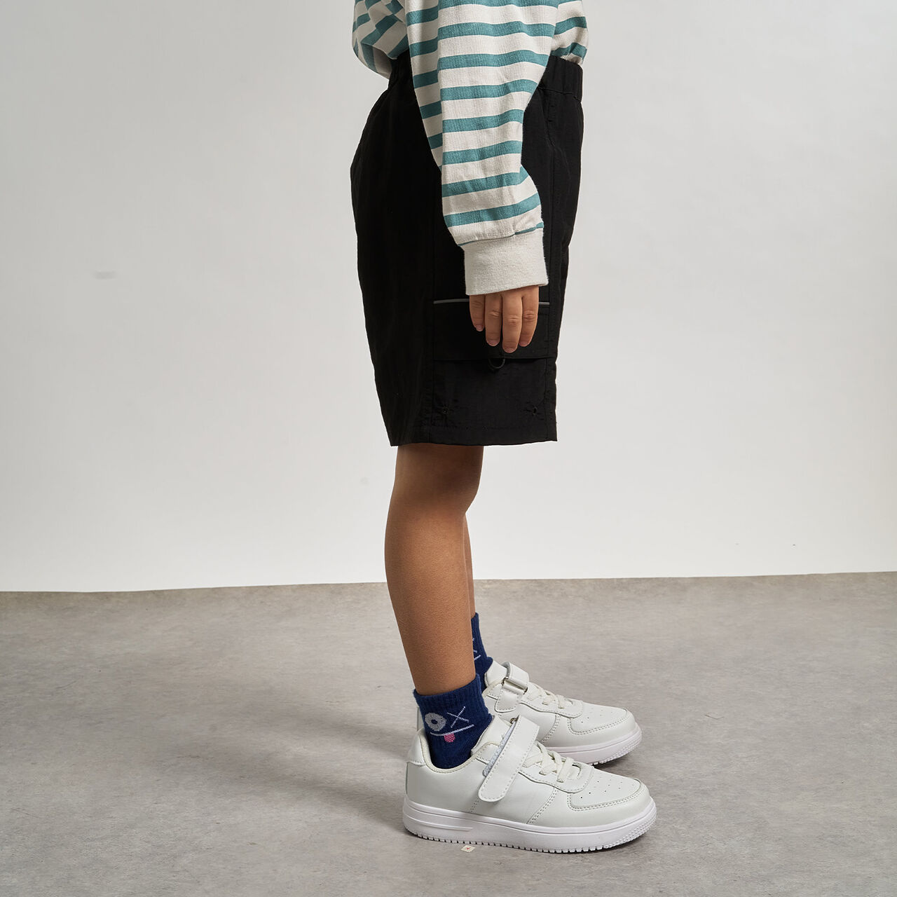[School-Ready] [Water-Repellent, Anti-Stain, Durable, UV] 4/5 Length Pants (with Reflective Sheet),Beige, large image number 25